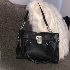 Michael Kors grained leather bag